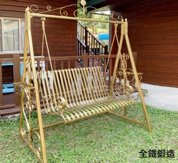 全鐵鍛造雙人座鞦韆